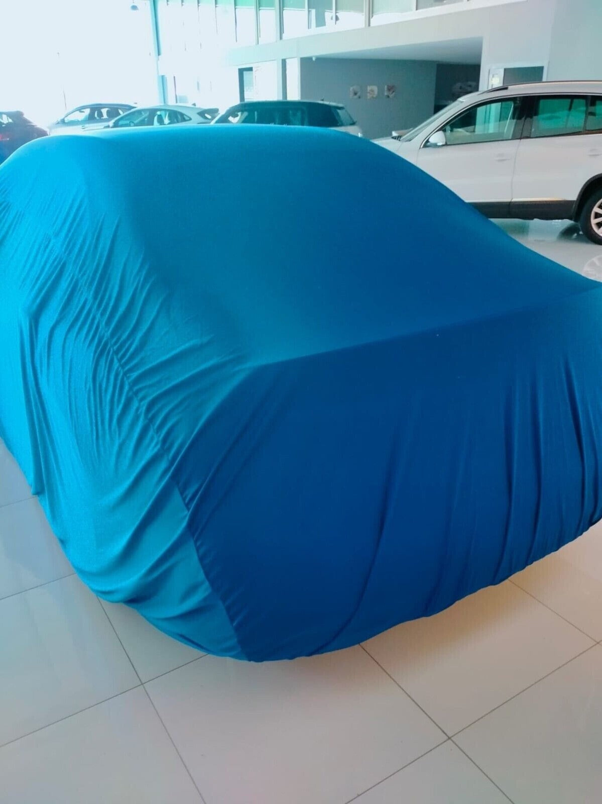 Blue Car Cover For Bmw M Performance Class Dust Proof Windproof CombingCar Cover