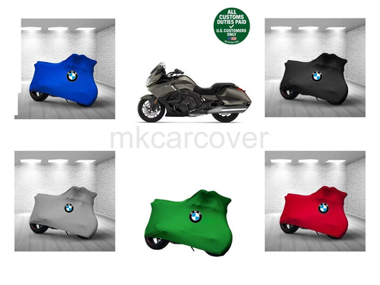 For BMW K 1600 B Combed Cotton Motorcycle Cover Custom Soft Fit Elastic İndoor