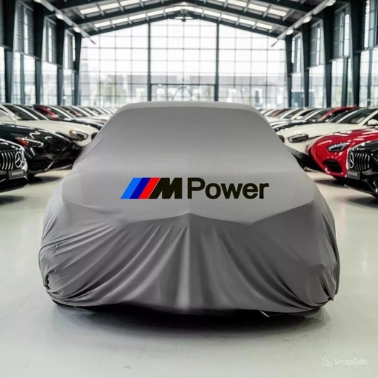 For M Power Car Cover Gray Black Dust Proof Windproof  Combing M2 M3 M4 M5 M6 M7