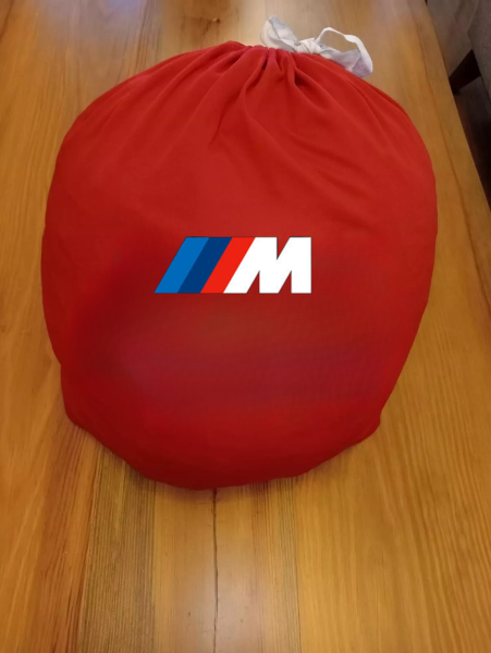 Red Car Cover  For BMW 1 Series Hatchbck Class Dust Proof Windproof  Combing Car