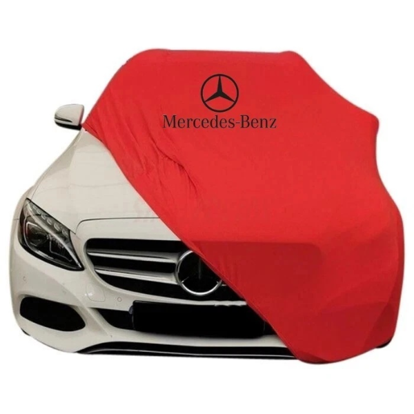 For Mercedes Car Cover Red Class Dust Proof Windproof  Combing Indoor  Cover
