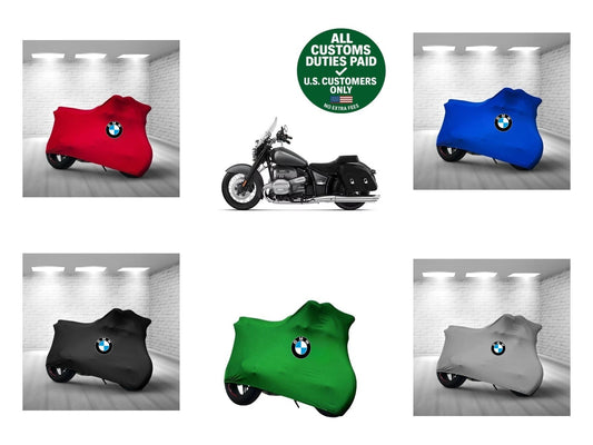 For BMW R 18 Classic Combed Cotton Motorcycle Cover Custom Soft Elastic Indoor