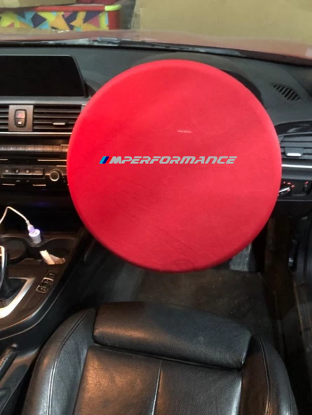 Red Car Cover For Bmw M2 Performance Class Dust Proof Windproof Combing Car