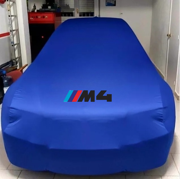 For Bmw M4 Car Cover Class Dust Proof Windproof  Combing  Indoor  Cover Blue