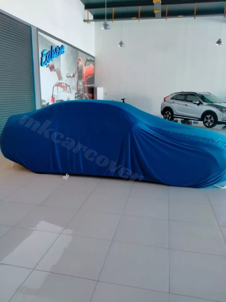 Blue Car Cover For Bmw X5 Class Dust Proof Windproof  Combing Indoor Car Cover