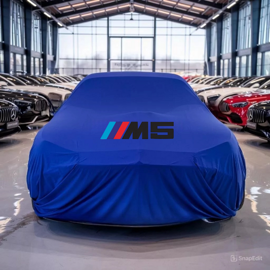For Bmw M5 Car Cover Class Dust Proof Windproof  Combing  Indoor  Cover Blue