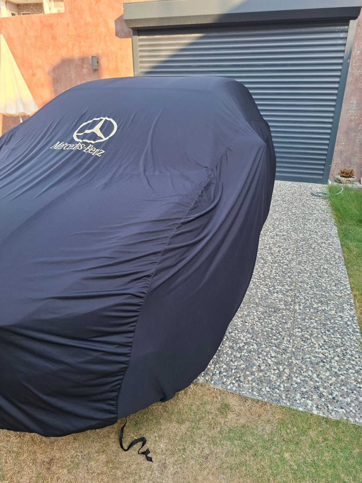 Gold Black Car Cover For Mercedes-Benz Indoor Car Cover Class Dustproof Combing