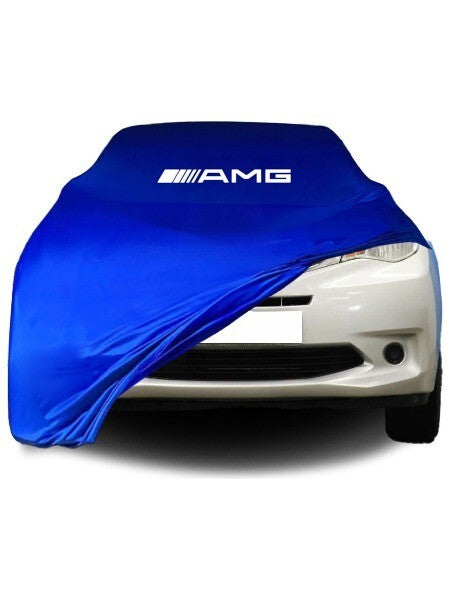 For Mercedes AMG Car Cover Blue Class Dust Proof Windproof  Combing Indoor Car