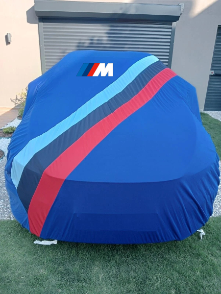 Blue Car Cover For BMW M Class Dust Proof Windproof Car Cover M2 M3 M4 M5 M6 M8