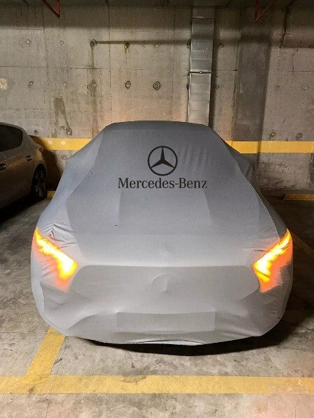 Car Cover Gray For Mercedes Class Dust Proof Windproof  Combing  Cover Indoor