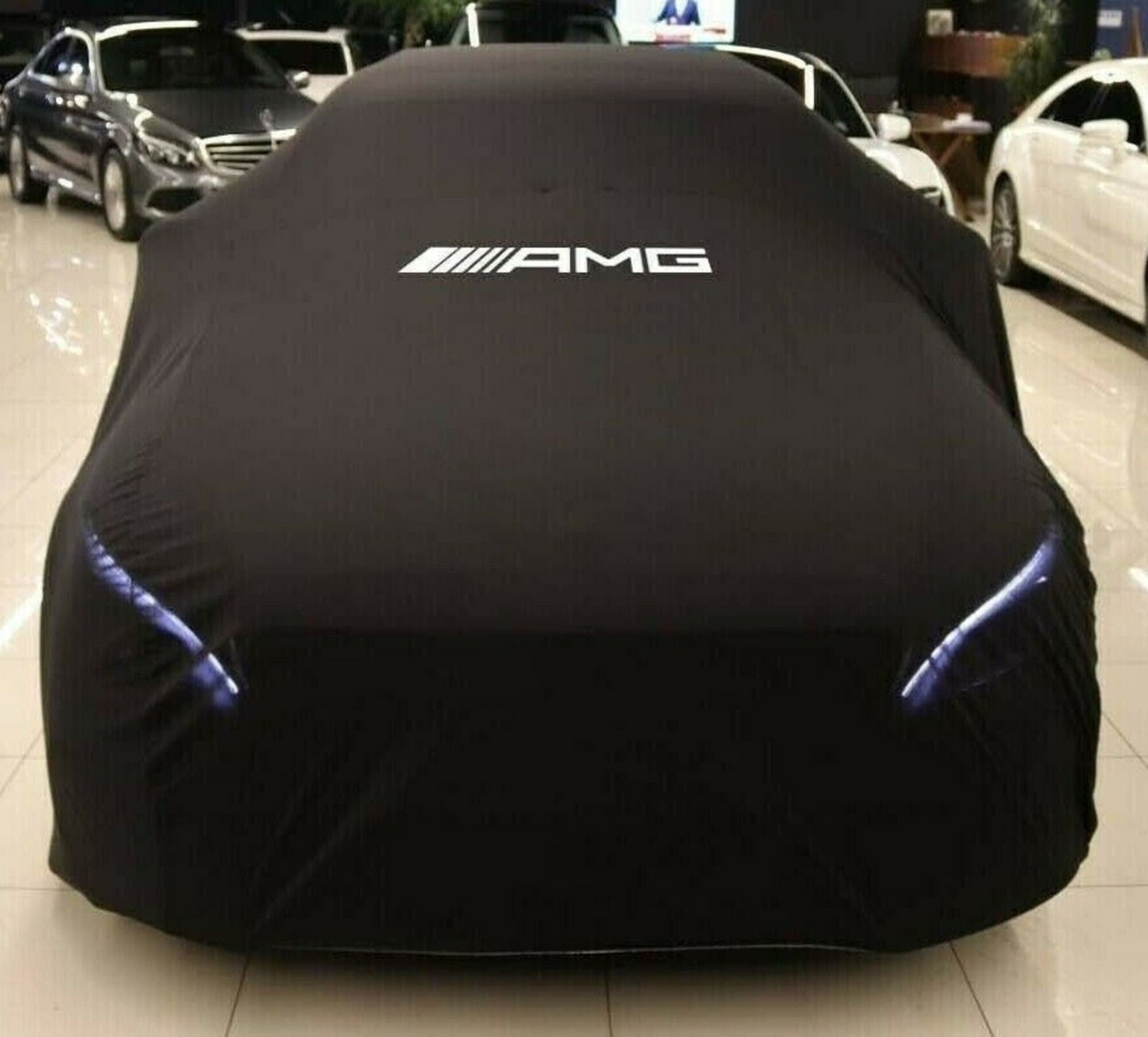 For Mercedes AMG Car Cover Class Dustproof Universal Sedan Car Cover Indoor Car