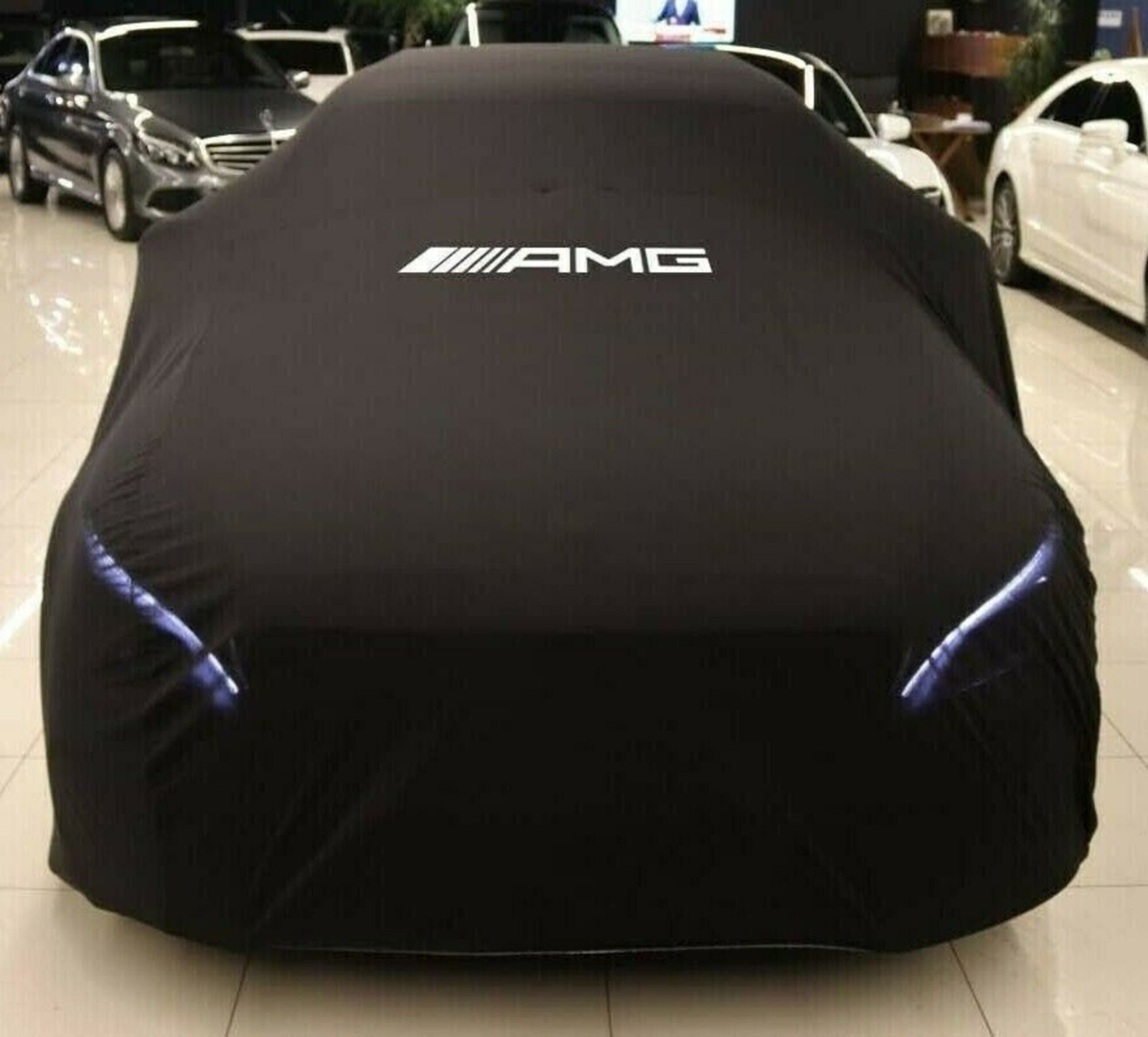 For Mercedes AMG Car Cover Class Dustproof Universal Sedan Car Cover Indoor Car