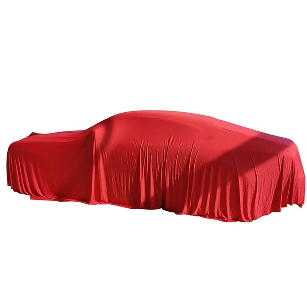 Indoor Red Premium Showroom Reveal Car Cover Reveals Various Sizes & Colors