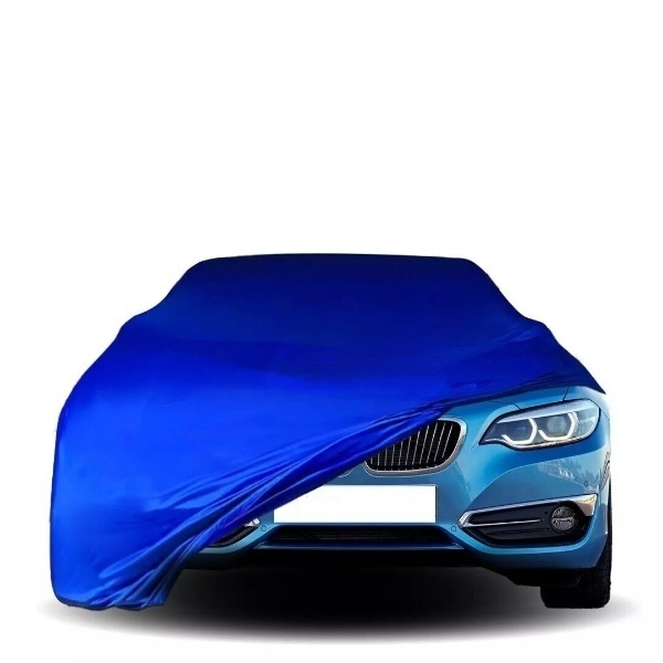 For Mercedes-Benz Blue Car Cover Class Soft Dust Proof Windproof  Combing Car