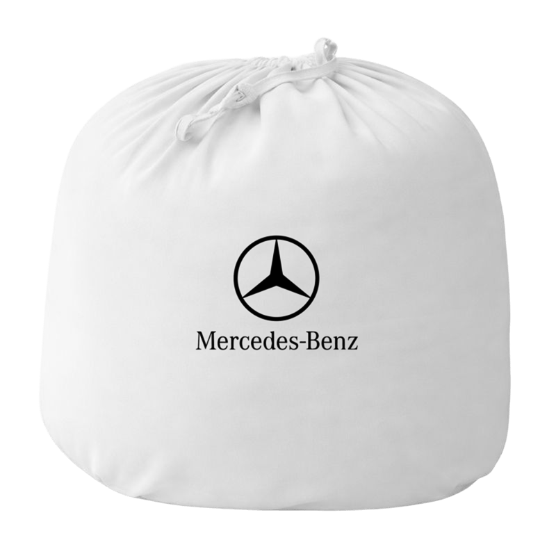 Premium White Car Cover  For Mercedes- Benz Class Dustproof  Indoor Car Cover