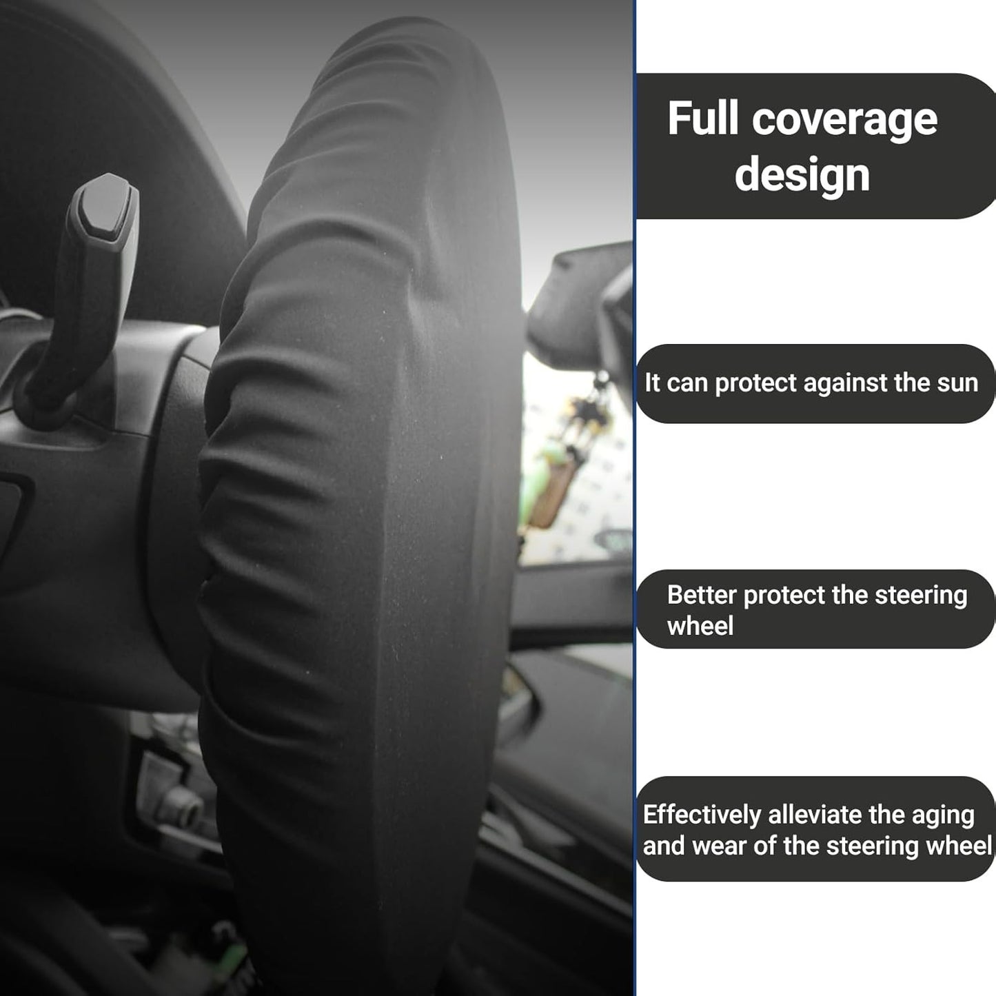 For Bmw M3 Car Steering Wheel Sunshield Cover, Steering Wheel Cover Sunshade