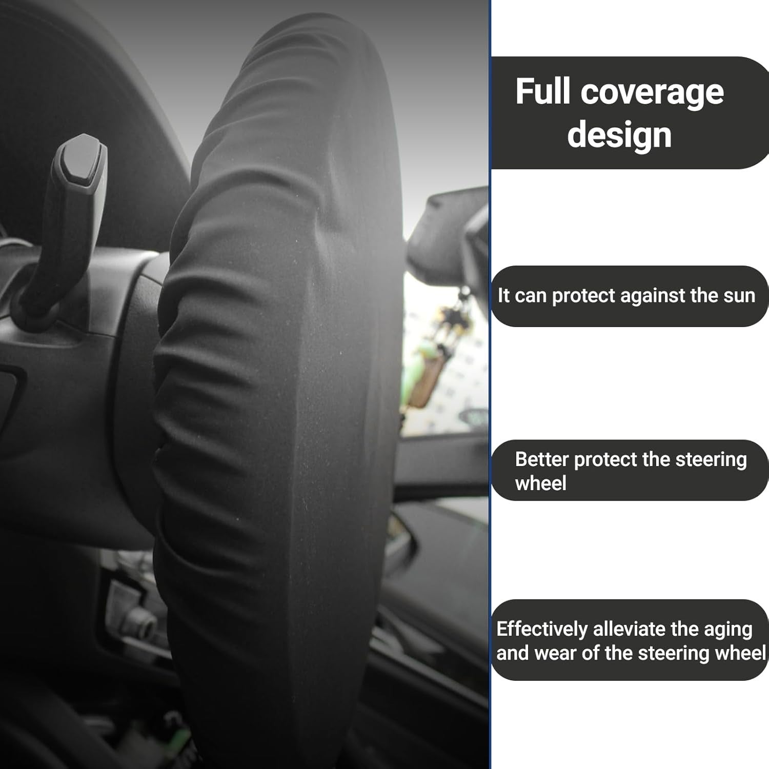 For Bmw M5 Car Steering Wheel Sunshield Cover, Steering Wheel Cover Sunshade