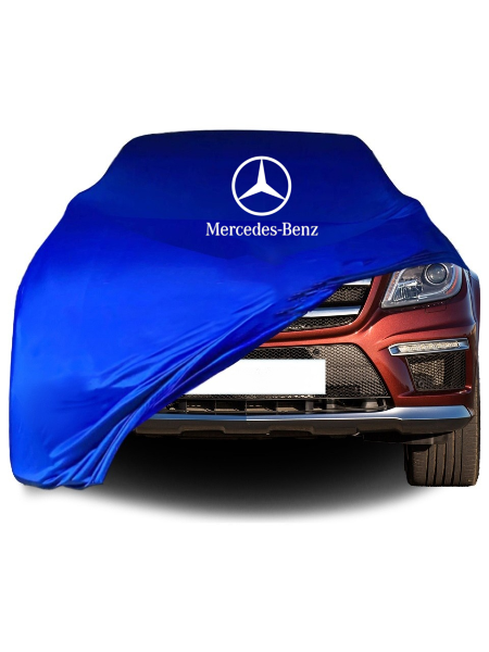 Blue Car Cover For Mercedes EQA-EQB SUV Class Dust Proof Windproof  Combing
