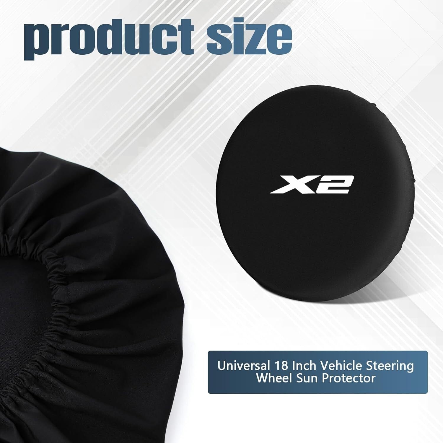 For Bmw X2 Car Steering Wheel Sunshield Cover, Steering Wheel Cover Sunshade