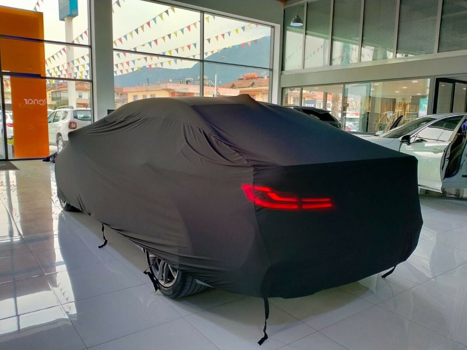 Gold Black Car Cover For Mercedes-Benz Indoor Car Cover Class Dustproof Combing