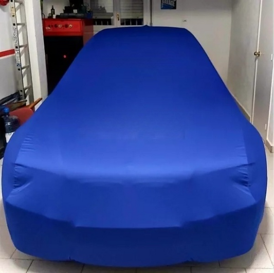 For Bmw Blue Car Cover  Soft Dust Proof Windproof  Combing Car Cover Breathable
