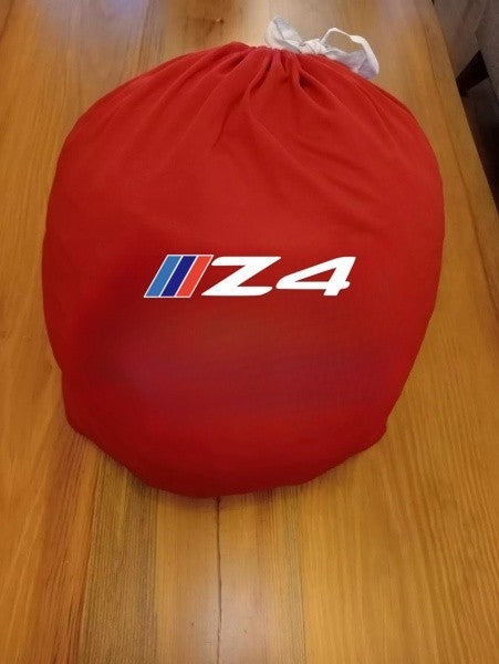 Red Car Cover For BMW Z4 Class Dust Proof Windproof  Combing Car Cover Indoor