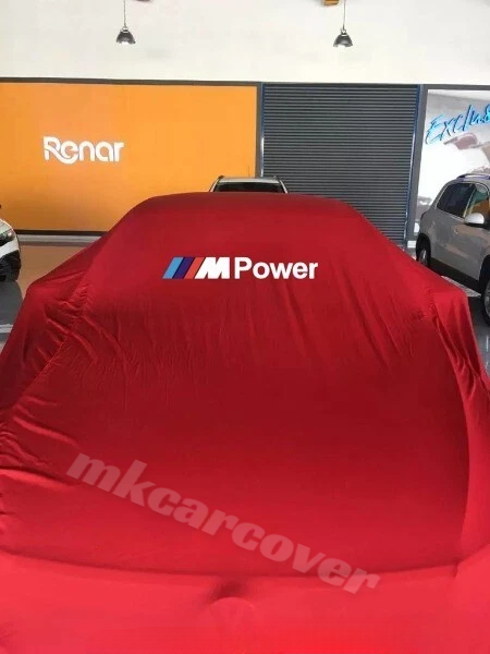 Red Car Cover For Bmw İx, İxM,İx40, İx50 Class Dust Proof Windproof Combing...