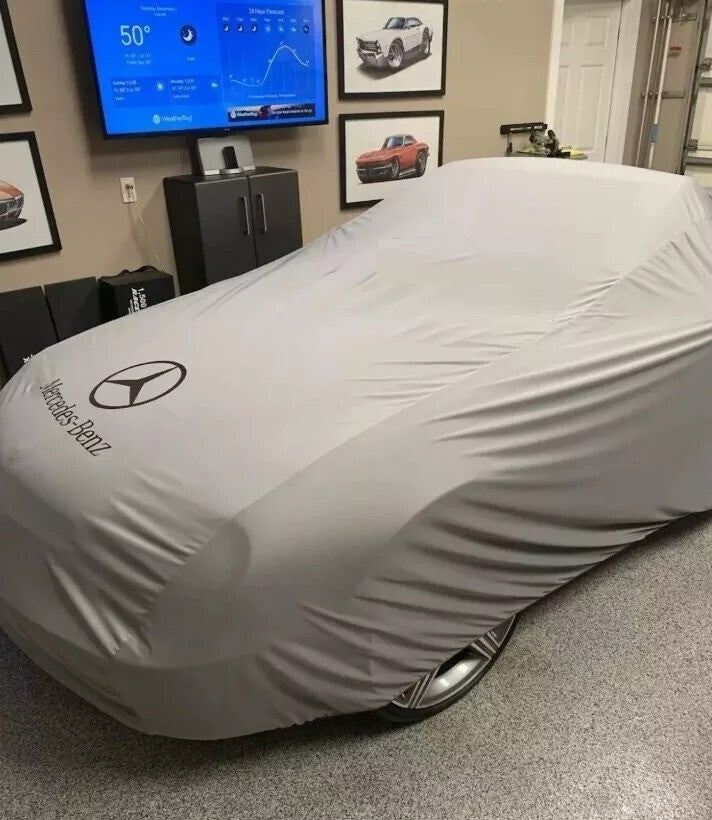 For Mercedes  Car Cover Gray Class Dust Proof Windproof  ındoor Combing  Cover