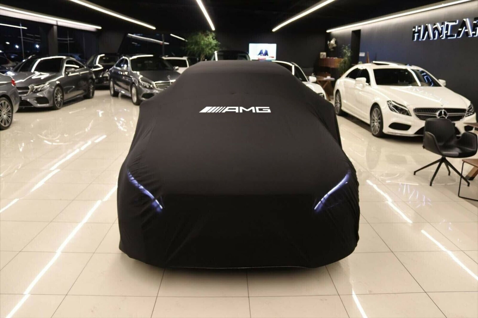 For Mercedes AMG Car Cover Class Dustproof Universal Sedan Car Cover Indoor Car