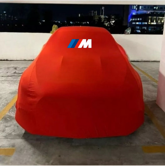For BMW  Red M Car Cover Class Dust Proof Windproof  Combing Car M2 M3 M4 M5 M6