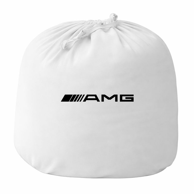 Premium White Car Cover  For Mercedes AMG Class Dustproof  Indoor Car Cover