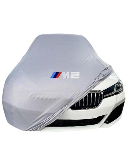 Gray Car Cover For Bmw M2 Class Dust Proof Windproof  Combing Car Cover Indoor