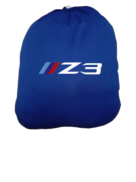 Blue Car Cover For Bmw Z3 Class Dust Proof Windproof  Combing Car Cover Indoor