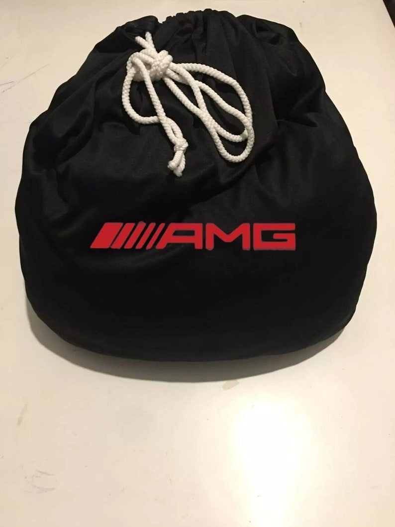 Black Car Cover For Mercedes Benz AMG Class Dustproof Universal Sedan Car Cover
