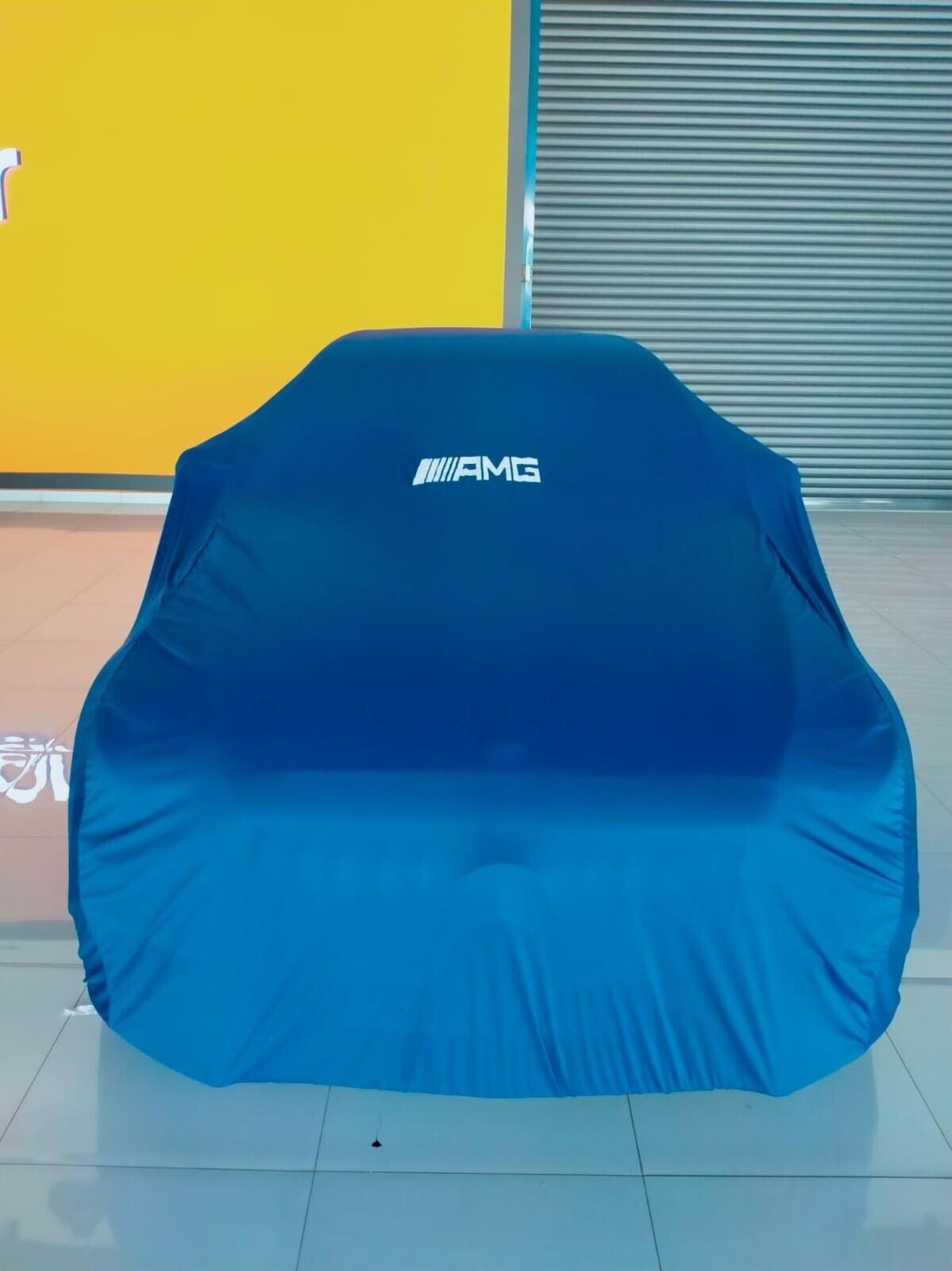 For Mercedes AMG Car Cover Blue Class Dust Proof Windproof  Combing Indoor Car