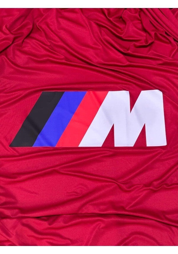 Red Car Cover For BMW X3 MClass Dust Proof Windproof  Combing Car Cover Indoor