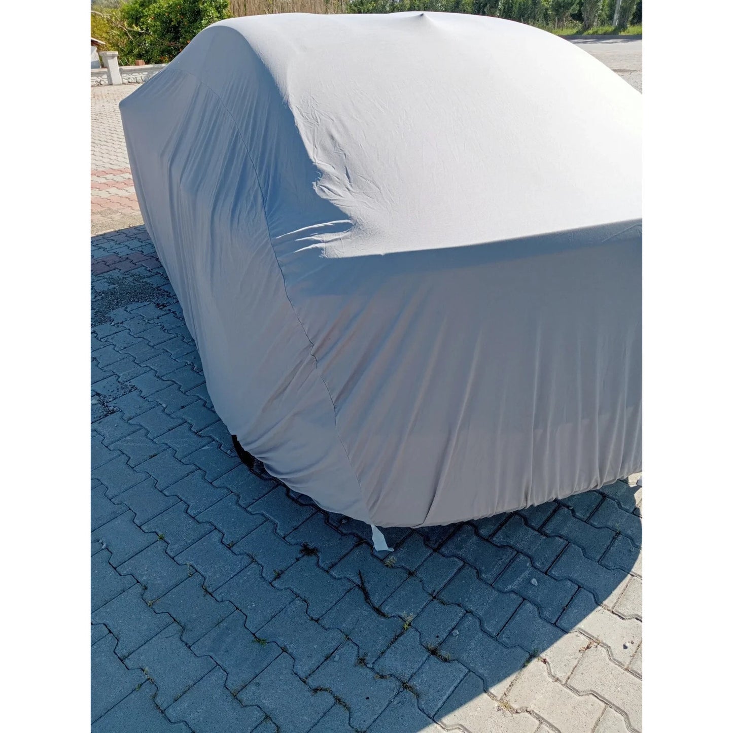 Gold Custom Indoor Car Cover Compatible with Mercedes Sedans Wind Proof