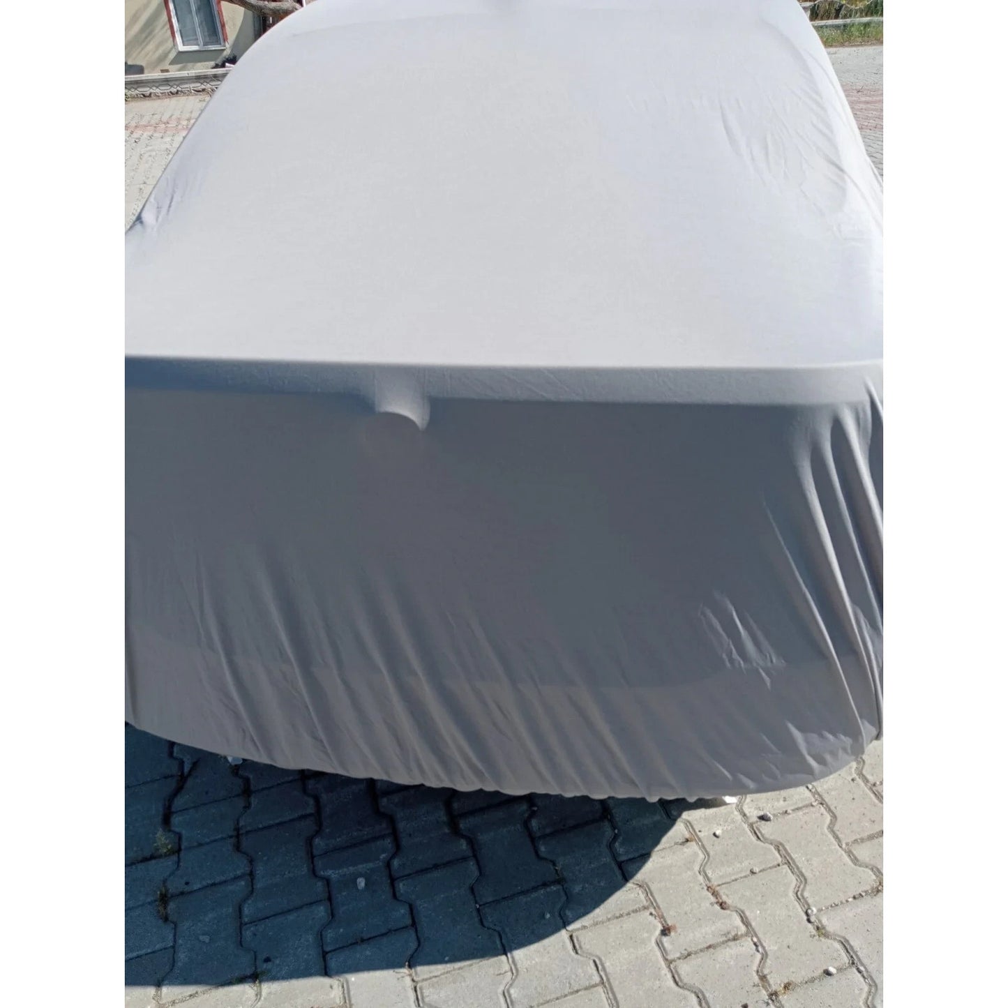 Gold Custom Indoor Car Cover Compatible with Mercedes Sedans Wind Proof